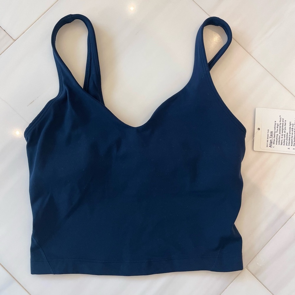 Lululemon 💙 align tank size 2